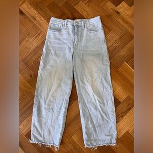 Madewell: The Perfect Vintage Wide-Leg Crop Jean